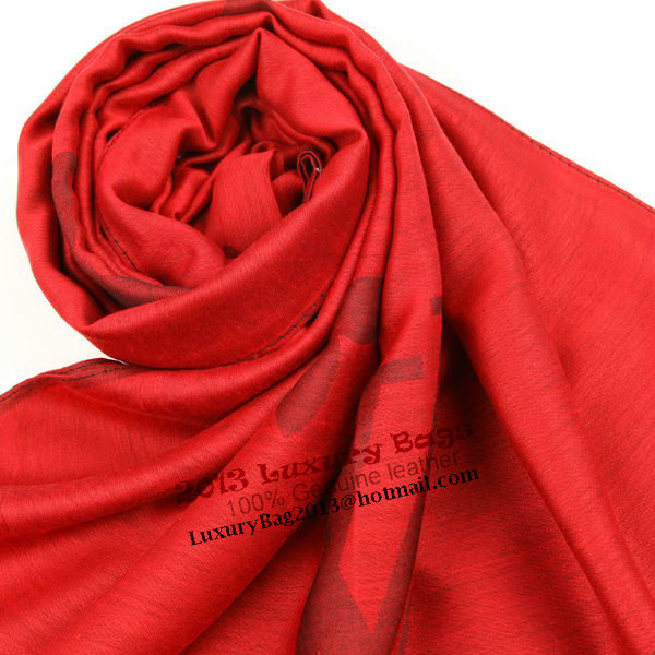 Louis Vuitton Scarves Silk WJLV094 Red