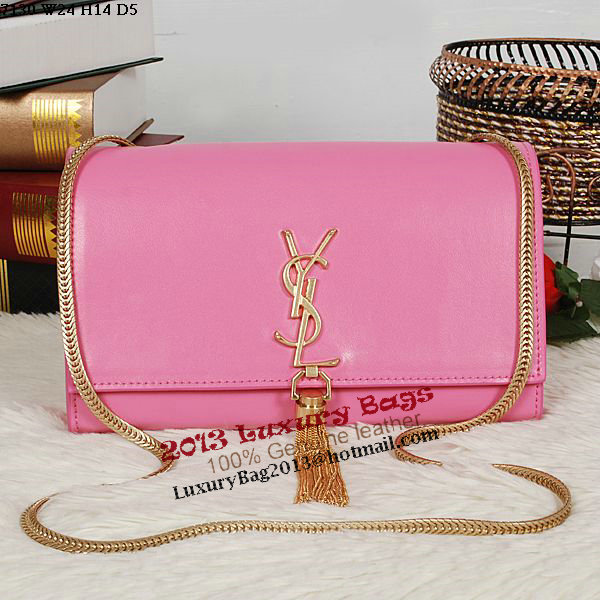 Yves Saint Laurent Monogramme Cross-body Shoulder Bag Y7130 Pink