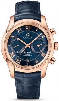 Omega De Ville Co-Axial Chronoscope Watch 158608S