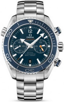 Omega Seamaster Planet Ocean Chrono Watch 158601A