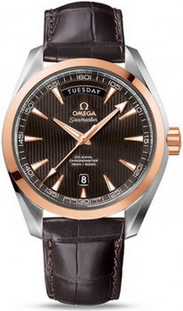 Omega Aqua Terra 150 M Day-Date Watch 158583E