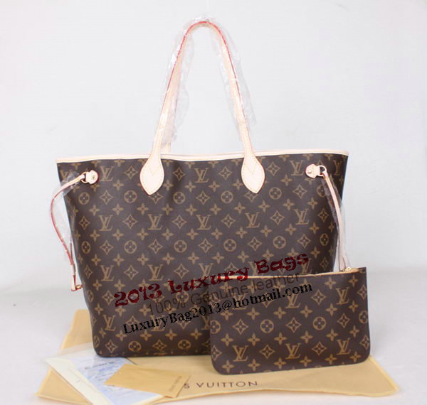 Louis Vuitton Monogram Canvas Neverfull GM M40990 Beige