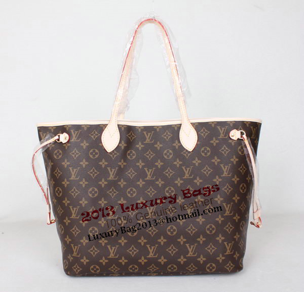 Louis Vuitton Monogram Canvas Neverfull GM M40990 Beige