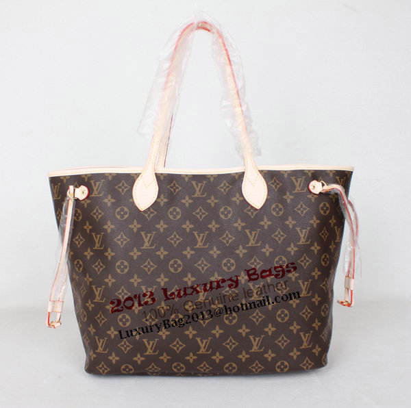 Louis Vuitton Monogram Canvas Neverfull GM M40990 Beige