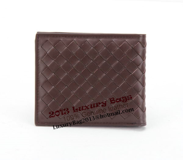 Bottega Veneta Intrecciato Nappa Wallet BV2006 Brown