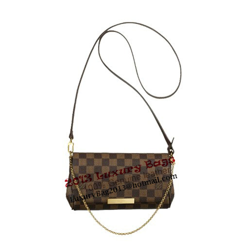 Louis Vuitton Damier Ebene Canvas Favorite PM N41276