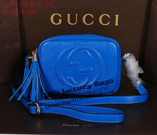 Gucci Soho Calfskin Leather Disco Bag 308364