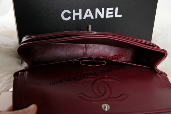 Chanel 2.55 Series Original Leather Classic Flap Bag A01112 Burgundy