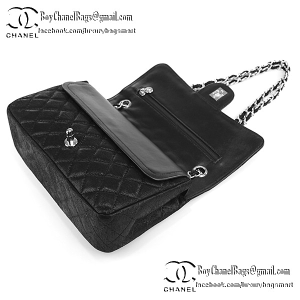 Chanel Classic Flap Bag Grain Leather CHA1113 Black