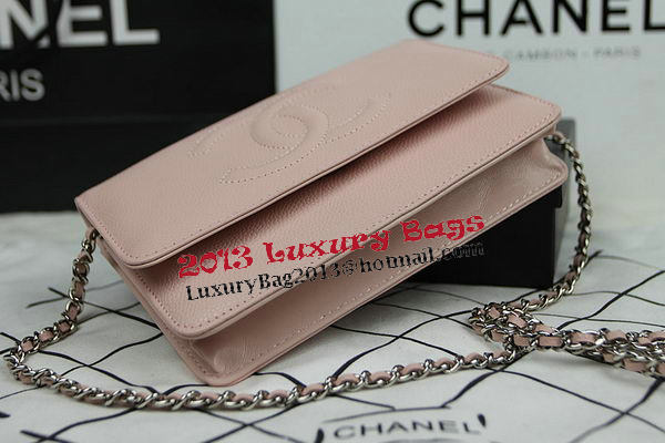 Chanel CHA48654 Pink Original Cannage Patterns Leather mini Flap Bag