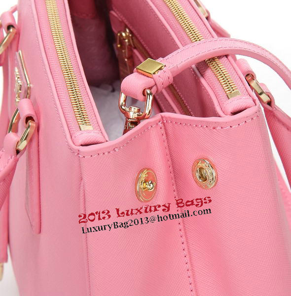 Prada Saffiano Leather Tote Bag BN1801 Pink