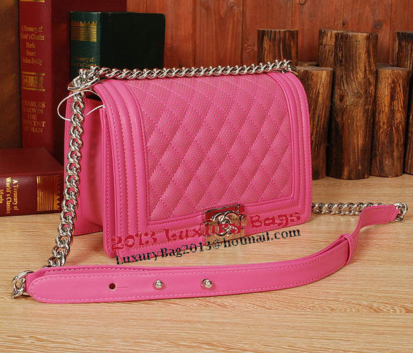 Chanel Boy Flap Shoulder Bag Original Leather A6870 Rose