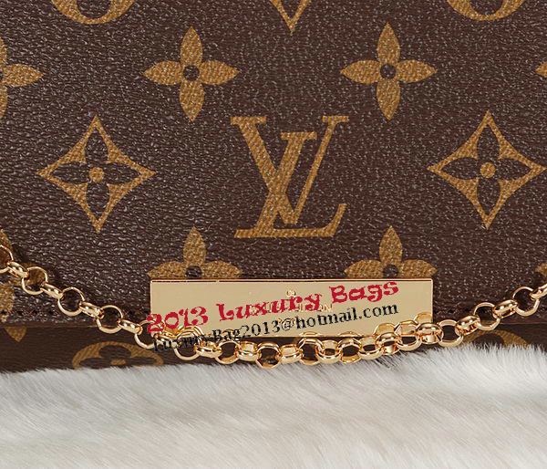Louis Vuitton M40718 Monogram Canvas Favorite MM Bag