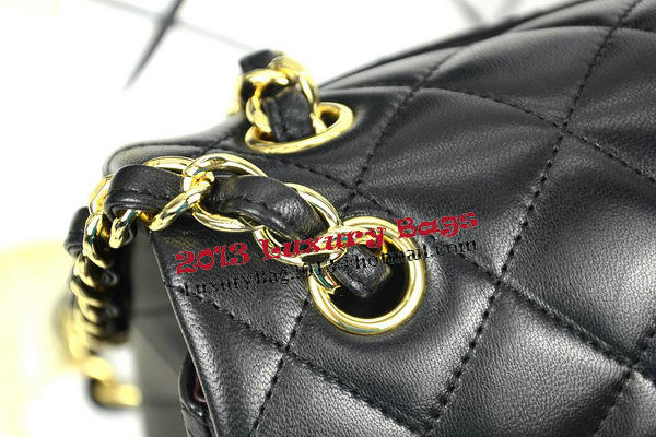 Chanel Jumbo Double Flaps Bag Black Original Leather A36097 Gold