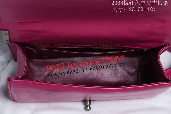 Boy Chanel Flap Shoulder Bag Sheepskin Leather CHA2068 Rosy