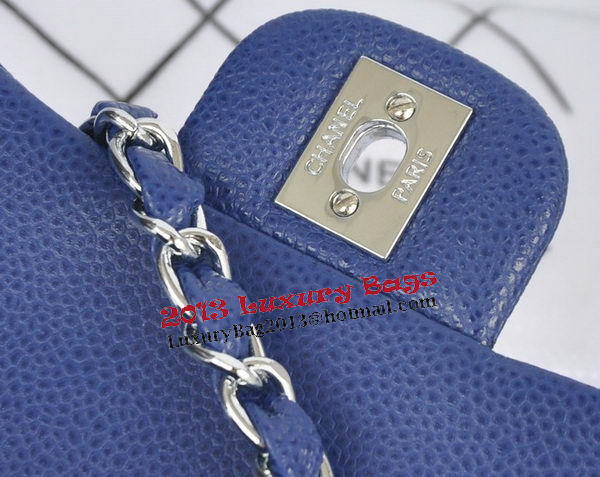 Chanel mini Classic Flap Bag Royal Cannage Pattern 1115 Silver