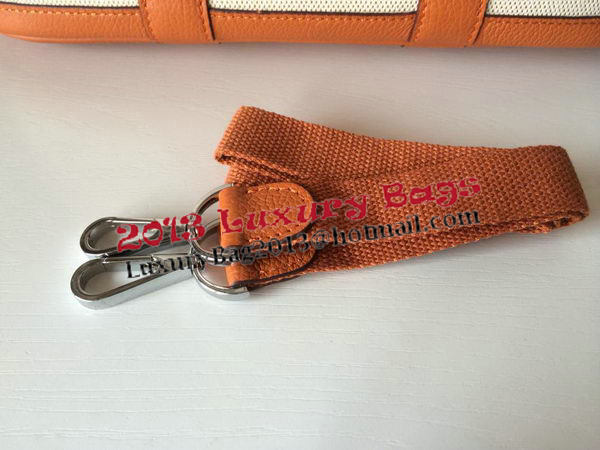 Hermes Garden Party 30CM Bag Canvas Leather H11S Orange