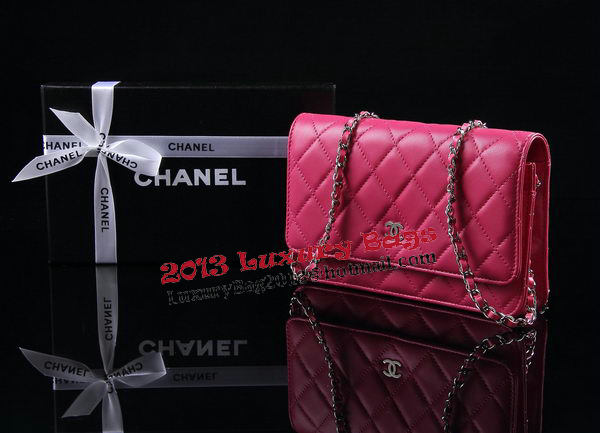 Chanel Matelasse Wallet Sheepskin Leater A31557 Rose