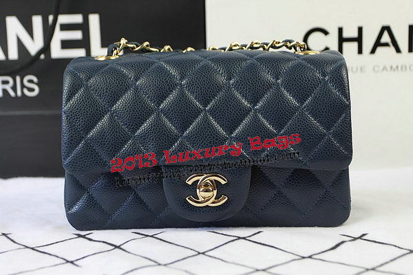 Chanel Classic MINI Flap Bag Royal Cannage Pattern CF1119 Gold