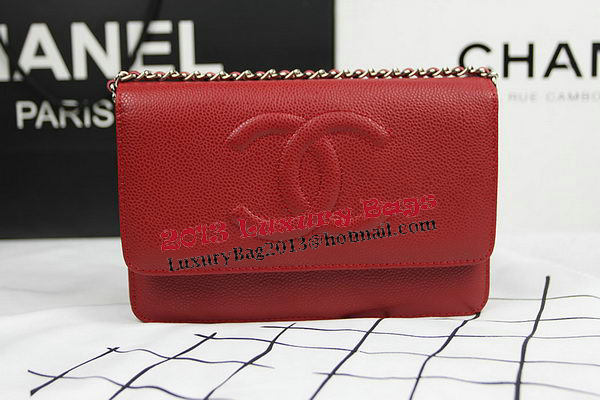 Chanel Original Leather mini Flap Bags A48654 Red