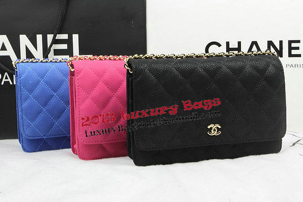 Chanel mini Flap Bag Original Suede Leather A33814 Black