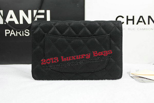 Chanel mini Flap Bag Original Suede Leather A33814 Black