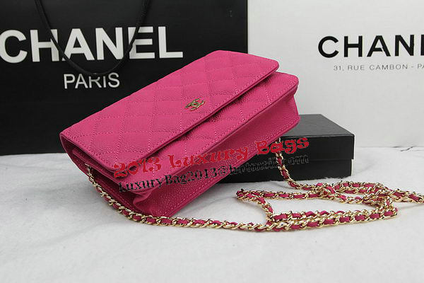 Chanel mini Flap Bag Original Suede Leather A33814 Rose