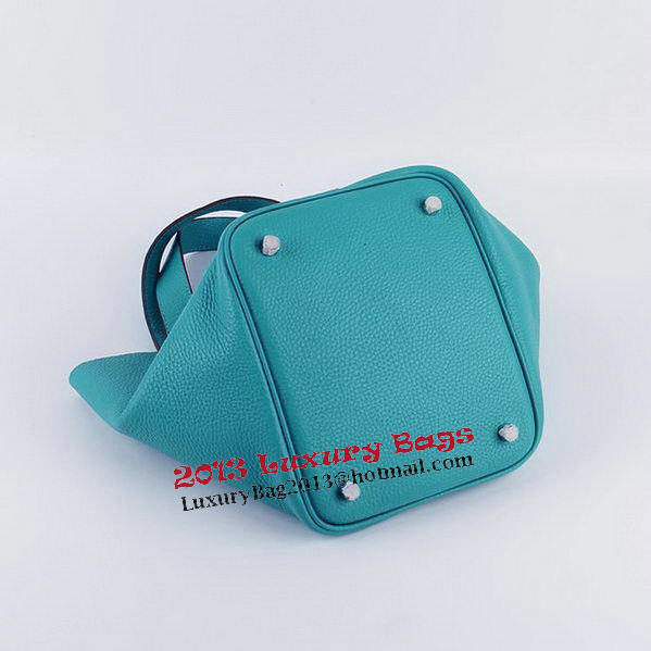 Hermes Picotin Lock MM Bags Clemence Leather H8616 Green