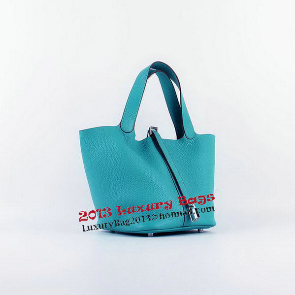 Hermes Picotin Lock PM Bags Clemence Leather H8615 Green