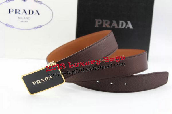 Prada 35mm Belt Calfskin Leather PB1128D