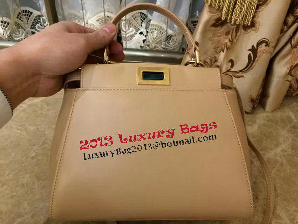 Fendi mini Peekaboo Bag Original Leather 55211 Beige