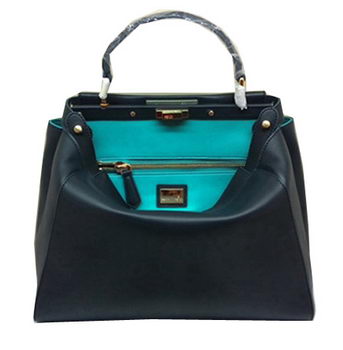 Fendi Peekaboo Bag Original Leather FD2311 Royal