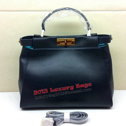 Fendi Peekaboo Bag Original Leather FD2311 Royal