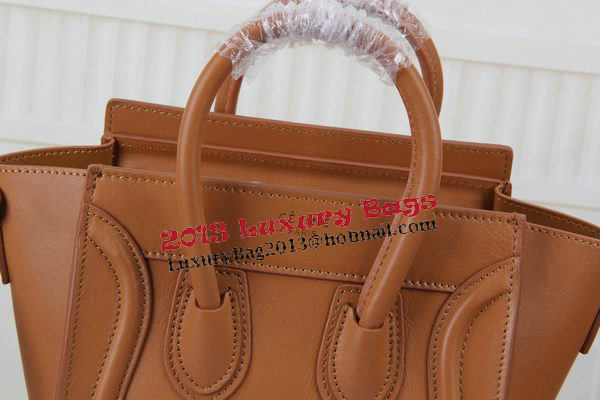 Celine Luggage Nano Bag Original Leather CTS3309 Wheat