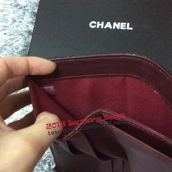 Chanel Matelasse Bi-Fold Wallet Cannage Pattern A31508