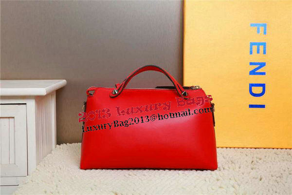 Fendi BY THE WAY Bag Calfskin Leather FD2356 Red