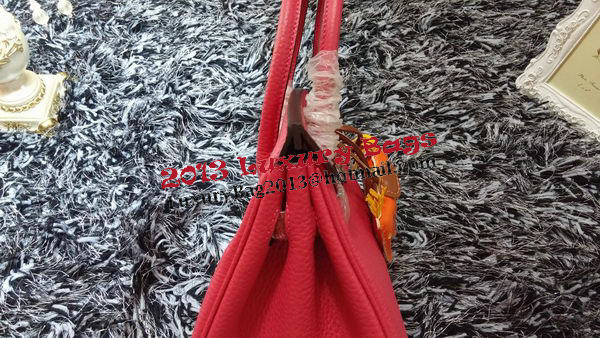 Hermes Birkin 30CM Tote Bags Litchi Leather H30LI Rose