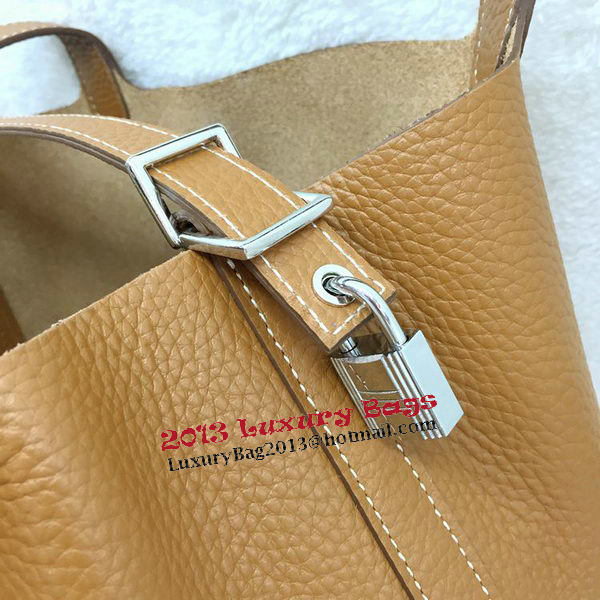 Hermes Picotin Lock 22cm Bags Litchi Leather HPL1048 Wheat