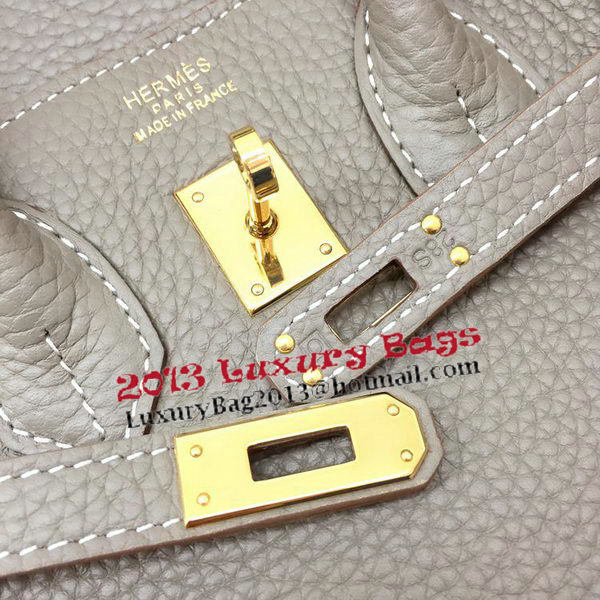 Hermes Birkin 25CM Tote Bag Original Leather H25T Grey