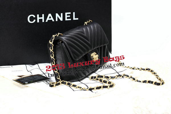 Chanel mini Classic Flap Bag Original Sheepskin CHA1116 Gold