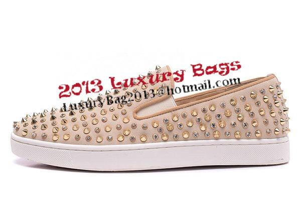 Christian Louboutin Casual Shoes CL918 Apricot