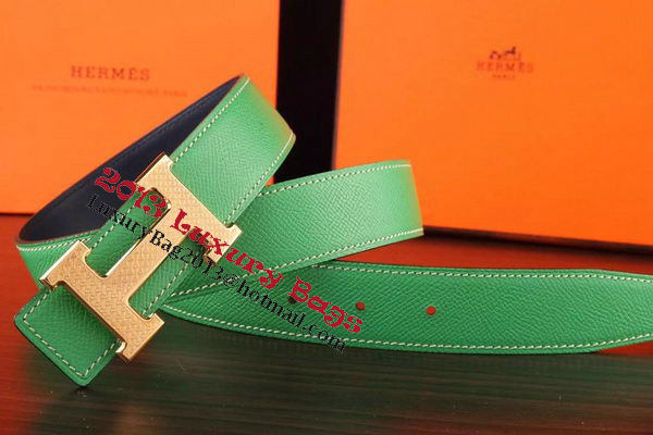 Hermes Belt H3055G Green