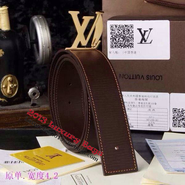 Louis Vuitton Belt LV0048 Brown