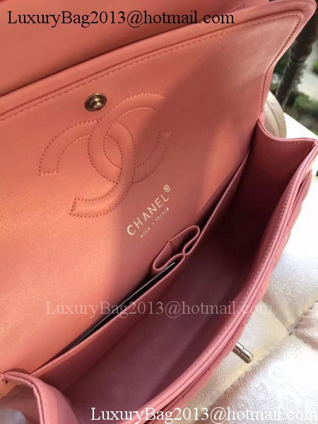 Chanel 2.55 Series Flap Bag Pink Original Leather A01112 Silver