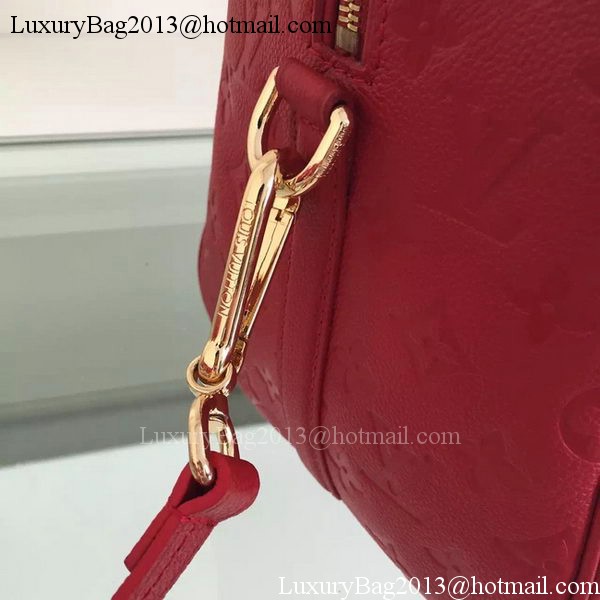 Louis Vuitton Monogram Empreinte Speedy BANDOULIERE 30 M91330 Red