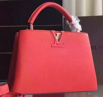 Louis Vuitton Capucines BB Tote Bag M94754 Red