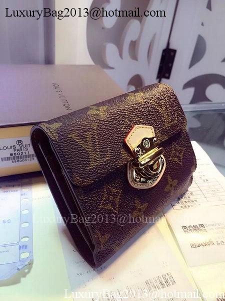 Louis Vuitton Monogram Canvas JOEY WALLET M60211