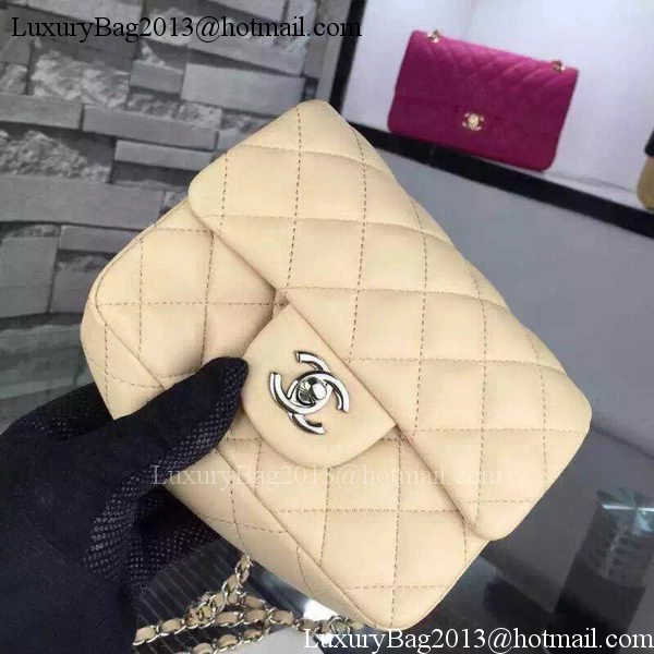 Chanel Classic Flap Bag Original Sheepskin Leather A5171 Apricot