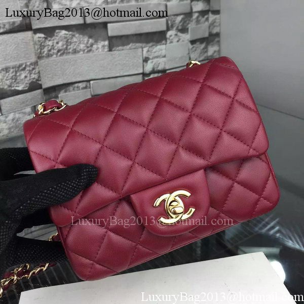 Chanel Classic Flap Bag Original Sheepskin Leather A5171 Burgundy