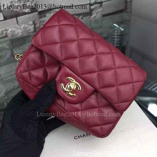 Chanel Classic Flap Bag Original Sheepskin Leather A5171 Burgundy